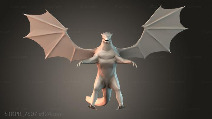 Dragon low poly