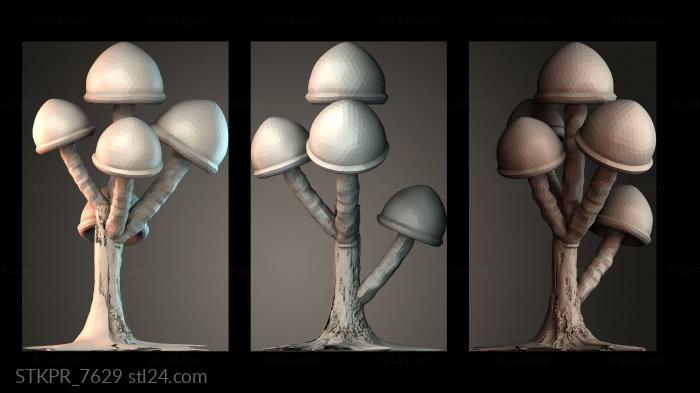 Stylized Mushroom Formation