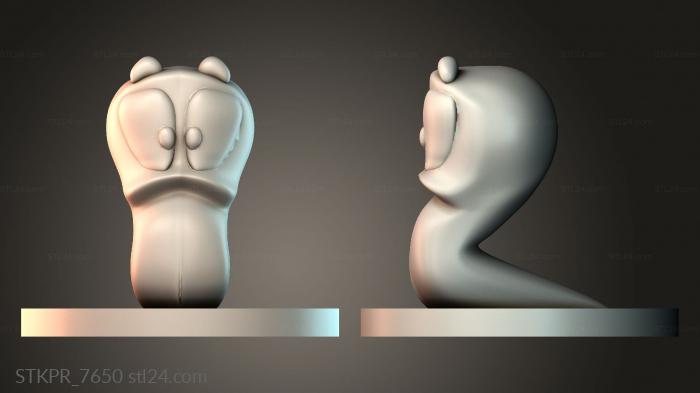 Sculpted Cartoon Character