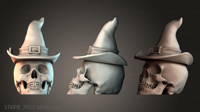 Halloween Skull Hat