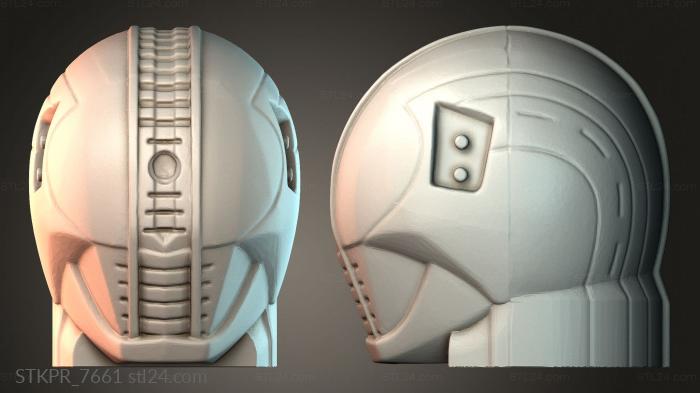 Futuristic Helmet Design