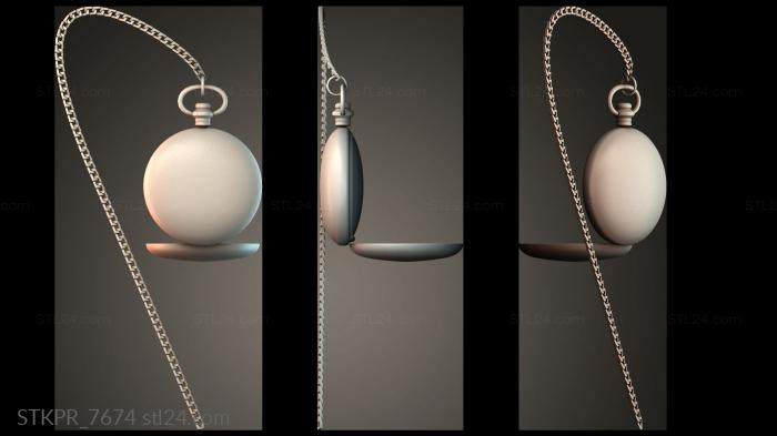 Figurines simple (Pendulum And Stand, STKPR_7674) 3D models for cnc