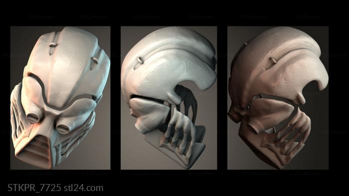 Futuristic Helmet Design