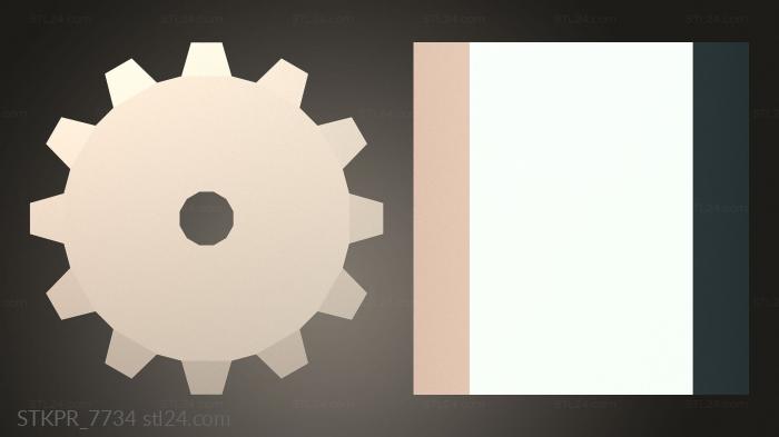 Mechanical Gear Shape