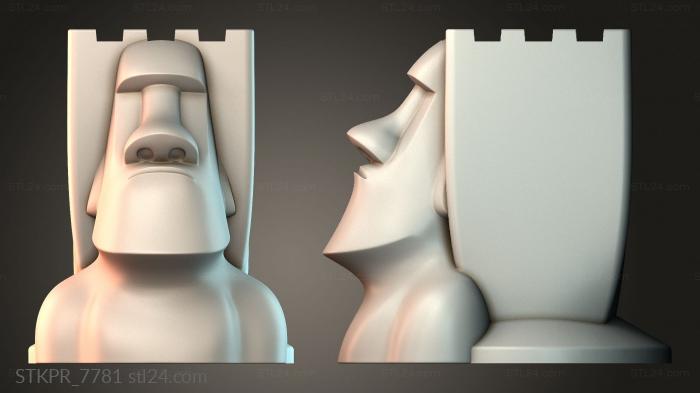 Moai Statue Design