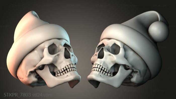 Skull With Hat