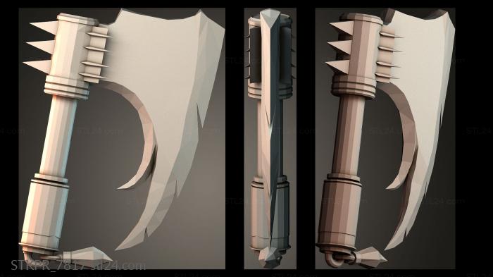 Stylized Battle Axe