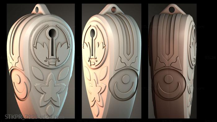 Ornate Keyhole Design