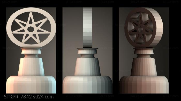 Star Emblem Sculpture