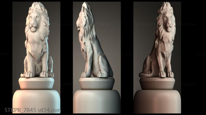 Lion Sculpture Decoration