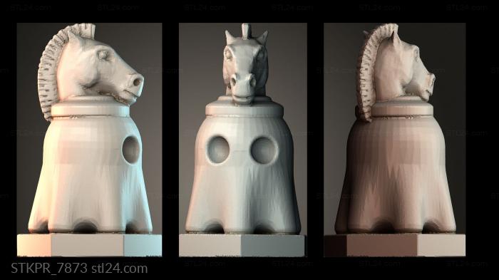 Pac Ghost Horse - pacman chess