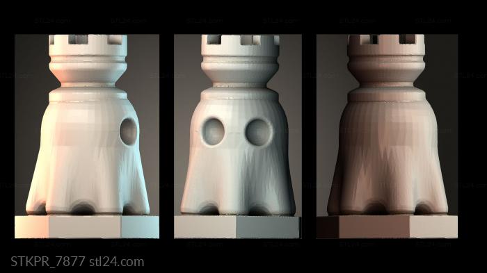 Pac Ghost Rook - pacman chess