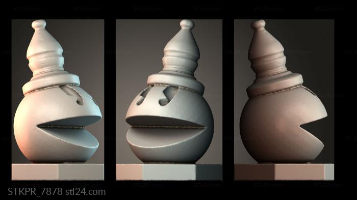 Pac Man Bishop - pacman chess