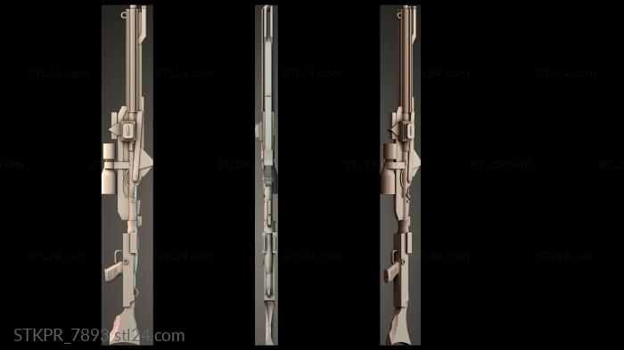 Futuristic Rifle Design