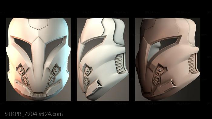 Futuristic Helmet Design