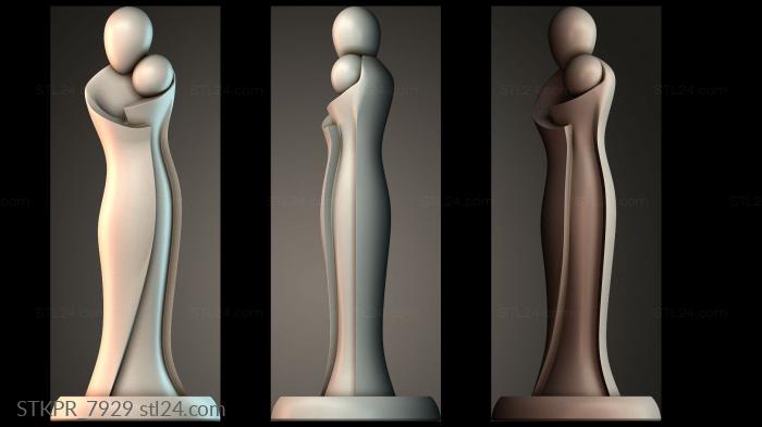 Elegant Embrace Sculpture