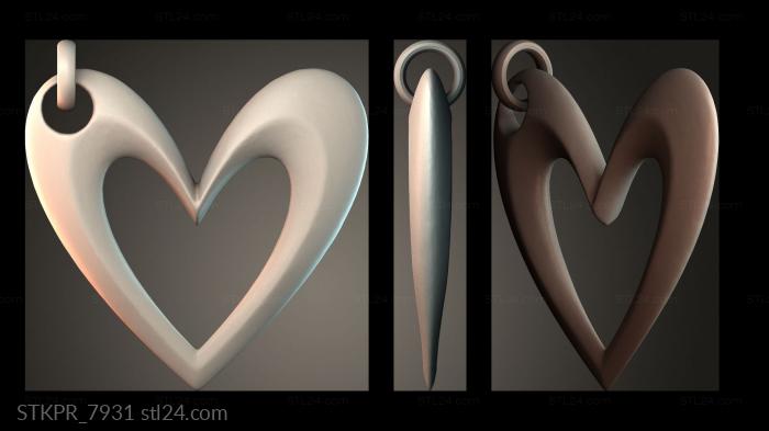 Heart Pendant Design