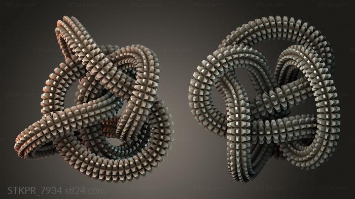 Abstract Spiral Sculpture