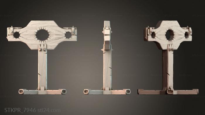 Wooden Pillory Stand