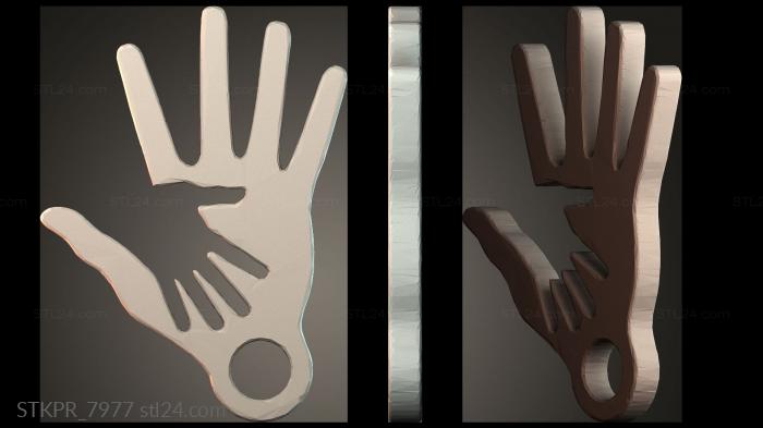 Hand Silhouette Design