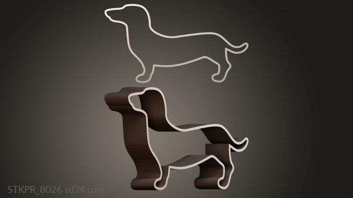 Dachshund Outline Shape