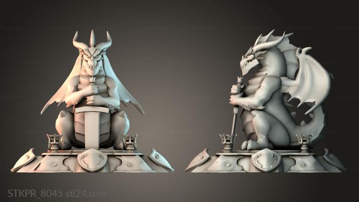 Figurines simple (STKPR_8045) 3D models for cnc