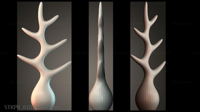 Stylized Antler Sculpture