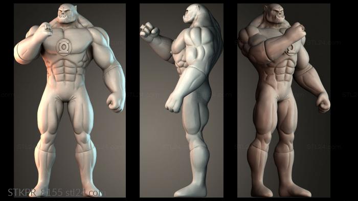 Mr Kilowog green superman