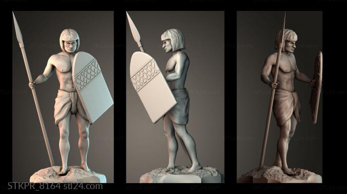 Aboriginal warrior man