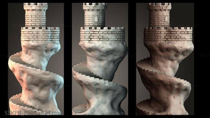 Spiral tower - house