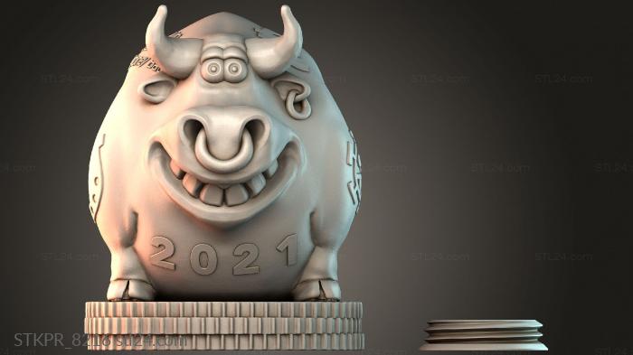 The buffalo saves money - Kopilka 2021