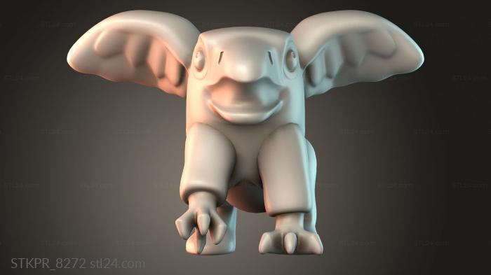 Figurines simple (Griffin, STKPR_8272) 3D models for cnc