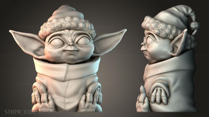 Baby X-mas Yoda