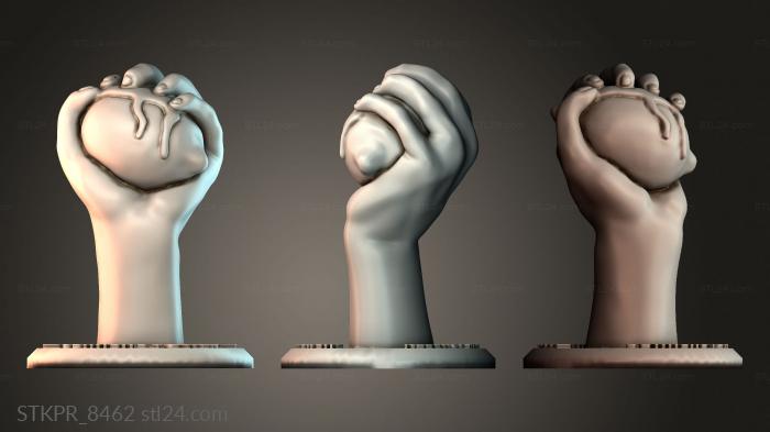 Figurines simple (Lemon squeezy surreal power, STKPR_8462) 3D models for cnc