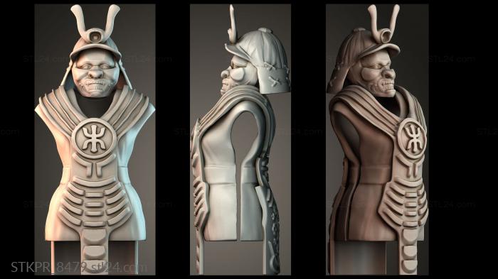 Samurai Upper Body Armour for Articulated Figure