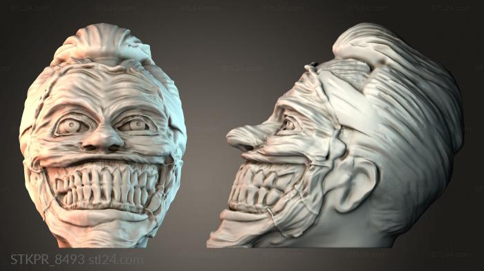 Miss Joker Figurine clip head