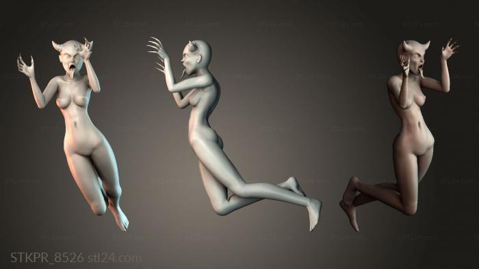 Monster woman - devil