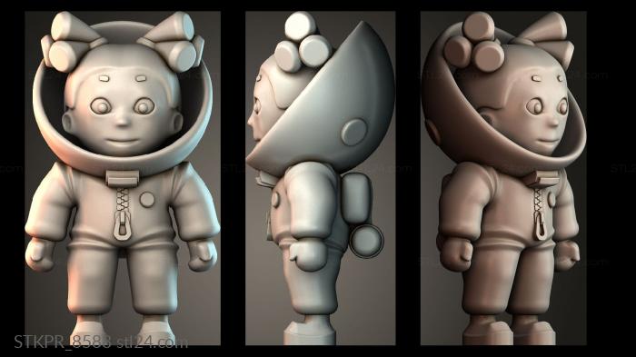 Little astronaut - woman