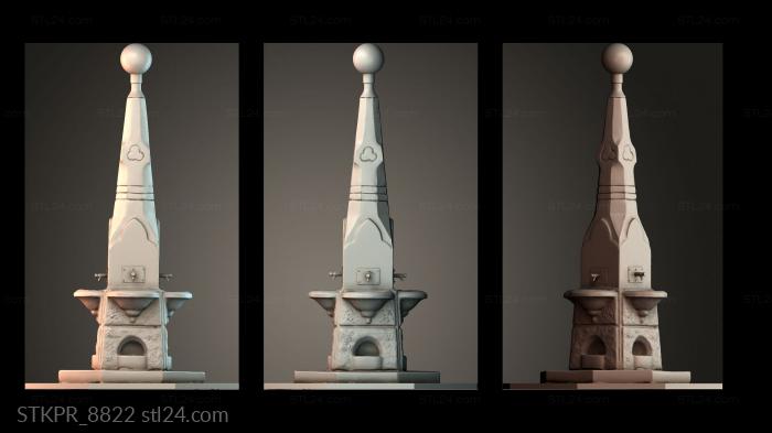 Figurines simple (John Runtz Memorial Fountain at Clissold Park, London, STKPR_8822) 3D models for cnc