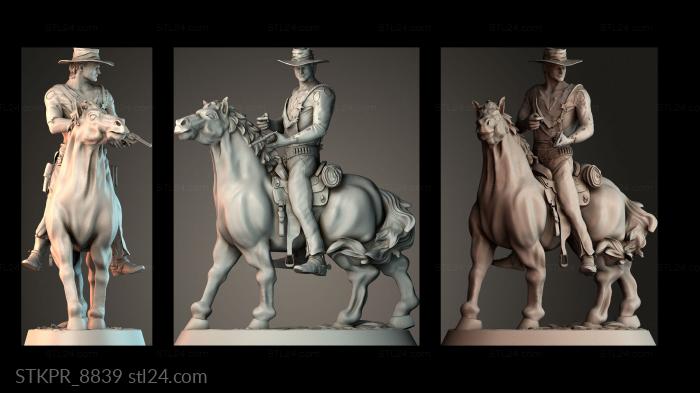 Trinity horseman wild west