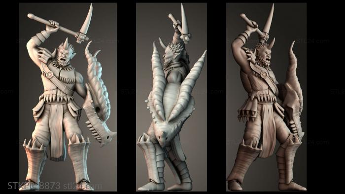 Hobgoblin Cleric of Tiamat