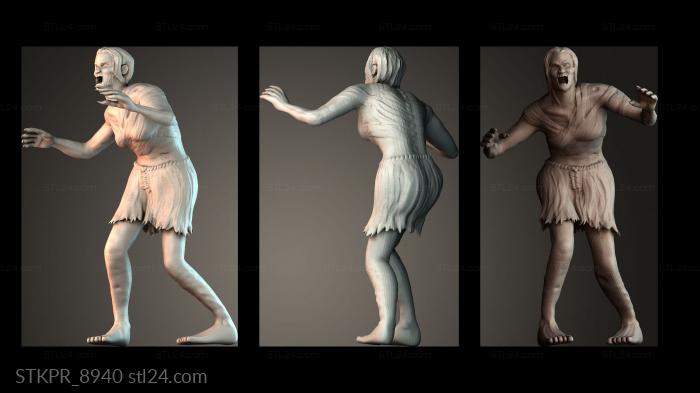 Зомби женщина