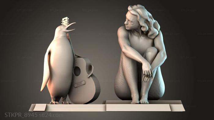 Пингвин с гитарой