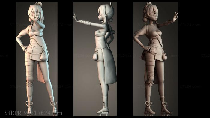 Japanese female martial artist