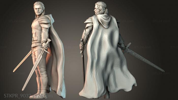 Geralt mit cape