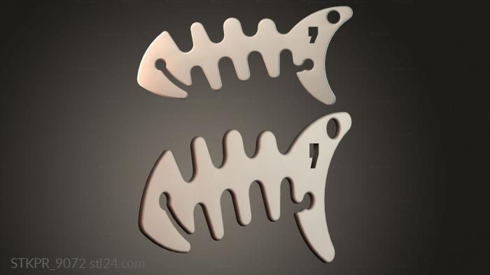 Fishshaped Hair Comb