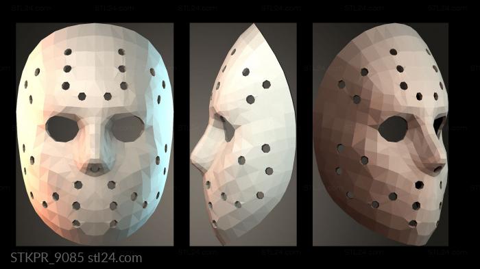 Polygonal Hockey Mask