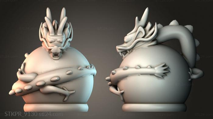 Dragon Crest Sculpture