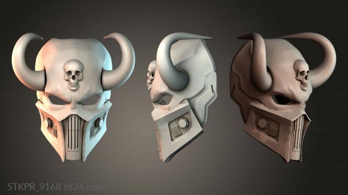 Skull Horned Helmet