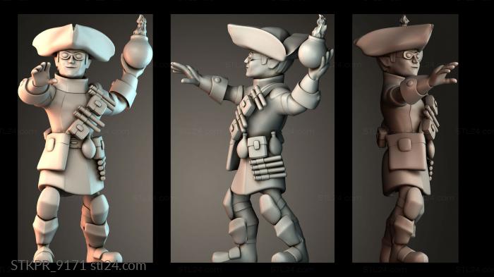 Halfling pirate alchemist bomber